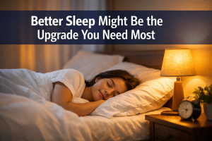 Better Sleep Might Be the Upgrade You Need Most