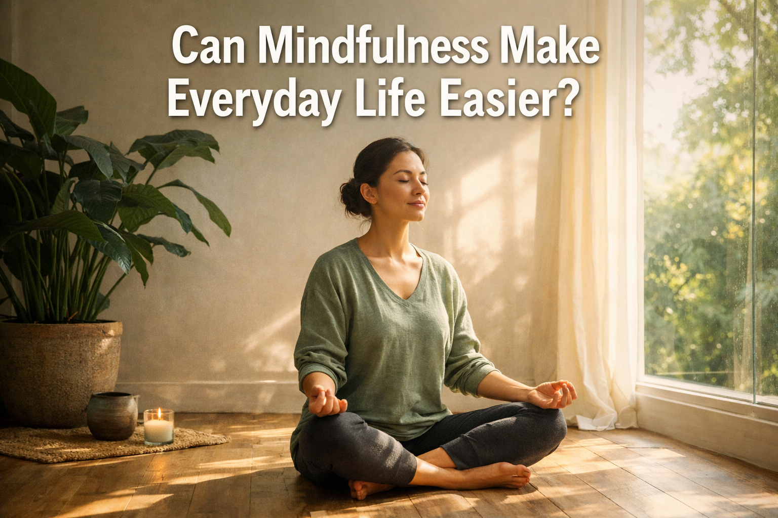 Can Mindfulness Make Everyday Life Easier?
