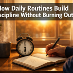 How Daily Routines Build Discipline Without Burning You Out