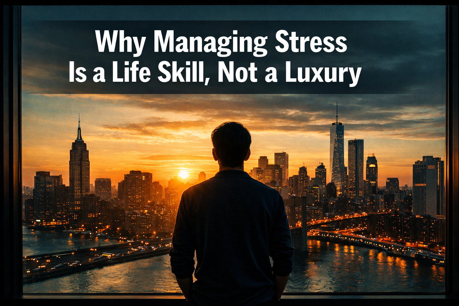 Why Managing Stress Is a Life Skill, Not a Luxury