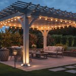 pergola lighting inspiration ideas