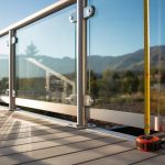 glass railings deck code denver