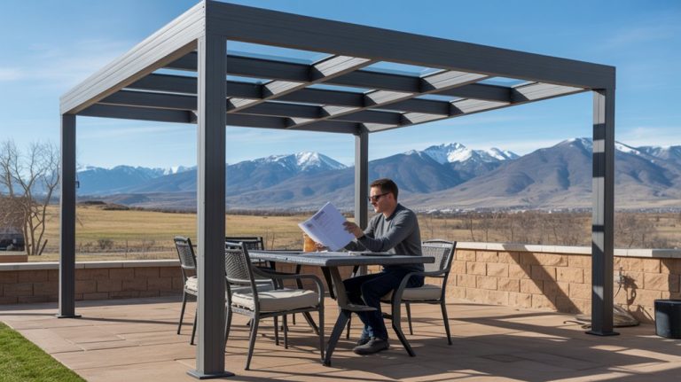 aluminum pergola permit colorado