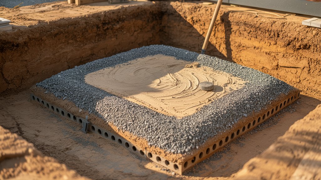 clay soil base preparation