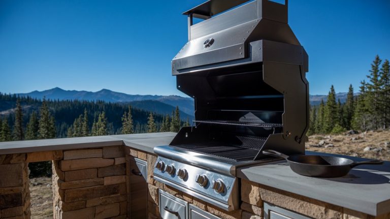 high altitude outdoor kitchens